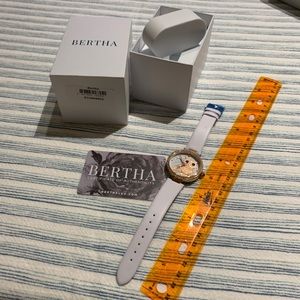 Bertha Wristwatch Rose Gold Owl Face